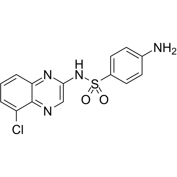 Chloroquinoxaline sulfonamide(Synonyms: Chloroquinoxaline;  NSC-339004)