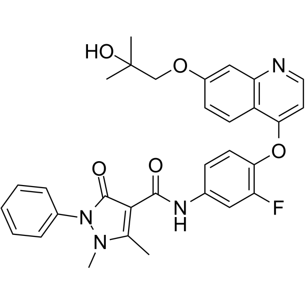 Ningetinib(Synonyms: 宁格替尼)