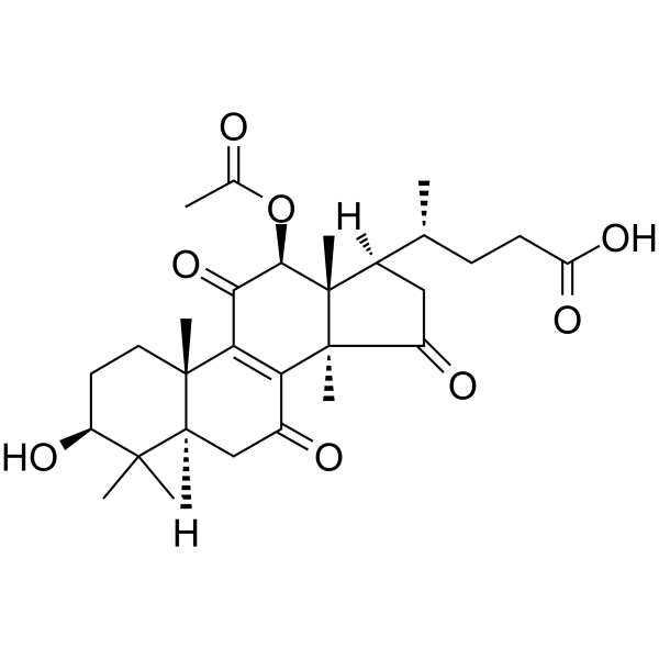 Lucidenic acid E Chemical Structure Lucidenic acid E(Synonyms: 赤芝酸 E)