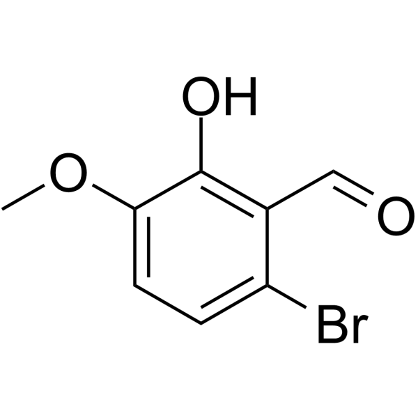 6-Bromo-2-hydroxy-3-methoxybenzaldehyde(Synonyms: NSC95682)