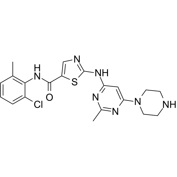 N-Deshydroxyethyl Dasatinib(Synonyms: N-Deshydroxyethyl BMS-354825)