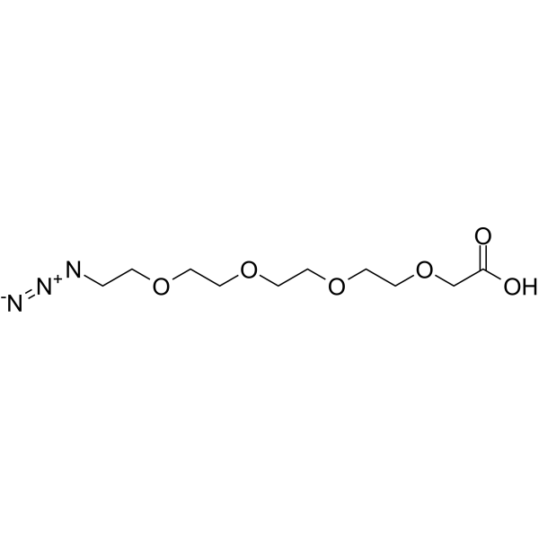 N33-TEG-COOH(Synonyms: N3-TEG-COOH;  14-Azido-3,6,9,12-tetraoxatetradecanoic acid)