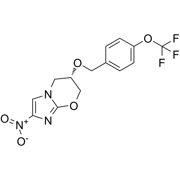 Pretomanid(Synonyms: PA-824;  (S)-PA 824)