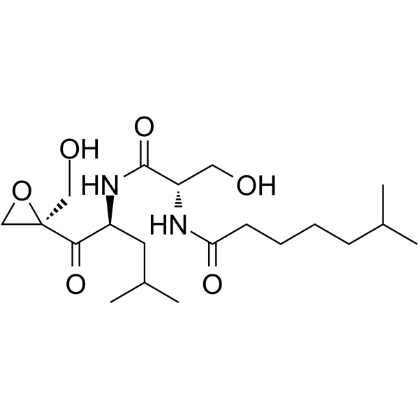 Dihydroeponemycin Chemical Structure Dihydroeponemycin
