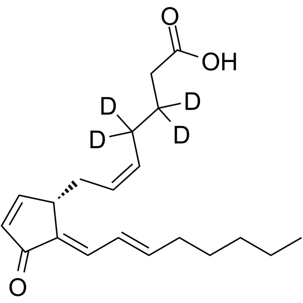 15-Deoxy-Δ-12,14-prostaglandin J2-d4(Synonyms: 15d-PGJ2-d4;  15-Deoxy-Δ12,14-PGJ2-d4)