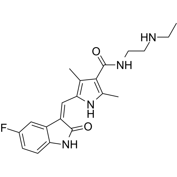 N-Desethyl Sunitinib(Synonyms: N-去乙基-舒尼替尼; SU-12662)