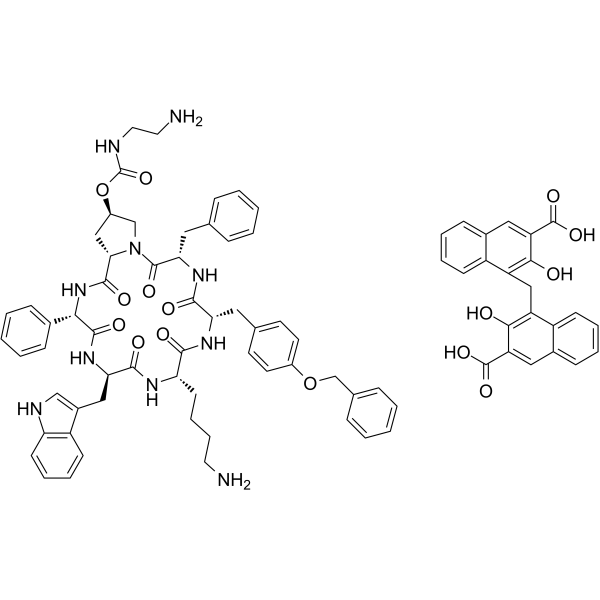 Pasireotide pamoate(Synonyms: SOM230 pamoate)