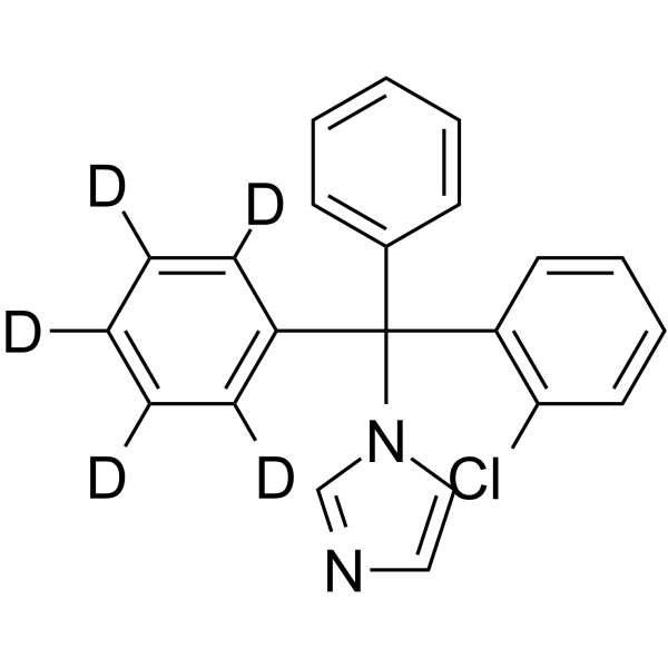 Clotrimazole-d5(Synonyms: 克霉唑 d5)