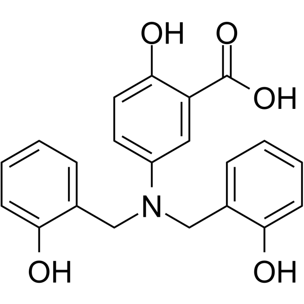 Lavendustin B Chemical Structure Lavendustin B(Synonyms: 薰草菌素B)