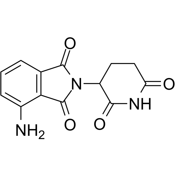 Pomalidomide(Synonyms: 泊马度胺; CC-4047)