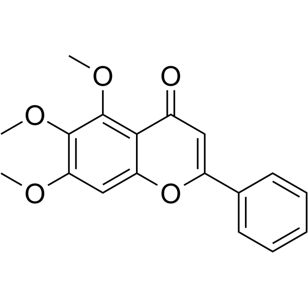 5,6,7-Trimethoxyflavone(Synonyms: Baicalein trimethyl ether)