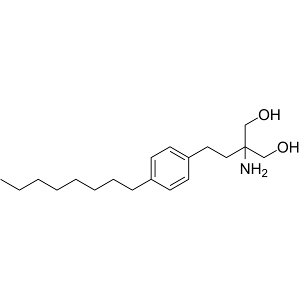 Fingolimod Chemical Structure Fingolimod(Synonyms: 芬戈莫德; FTY720 free base)