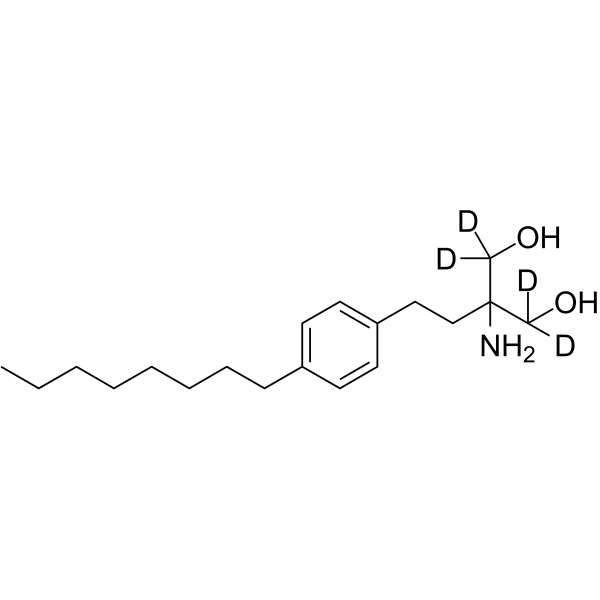 Fingolimod-d4(Synonyms: FTY720 free based-d4)