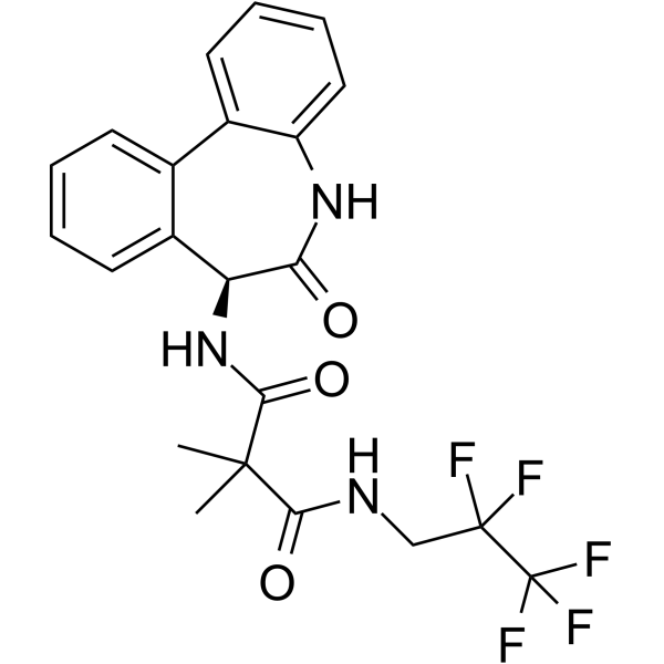 RO4929097 Chemical Structure RO4929097(Synonyms: RG-4733)