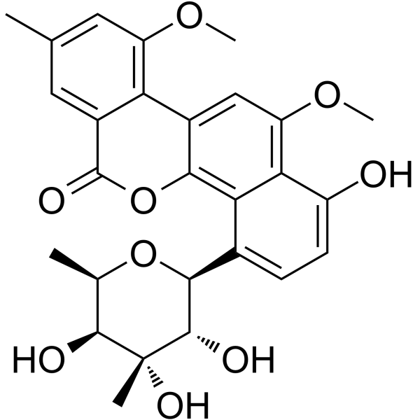 Chrysomycin B(Synonyms: 金黄霉素B)