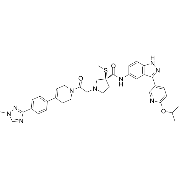 MK-8353 Chemical Structure MK-8353(Synonyms: SCH900353)