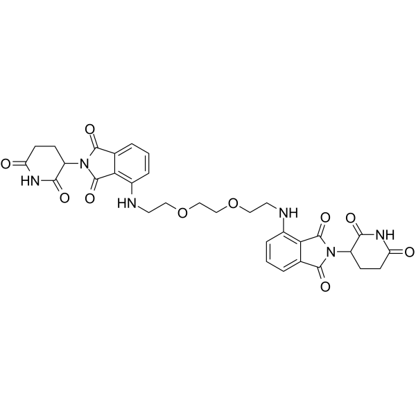 Homo-PROTAC cereblon degrader 1