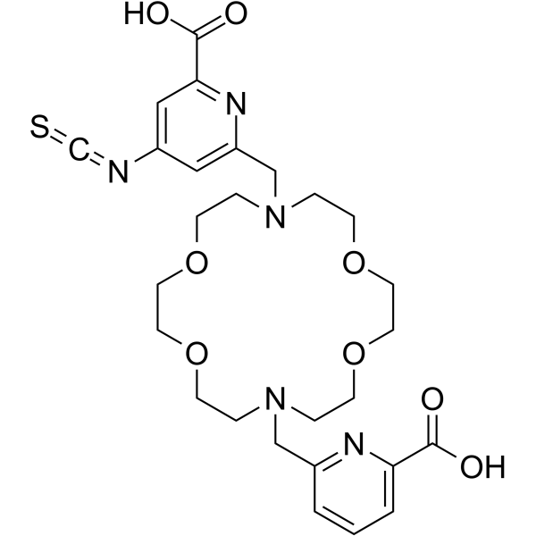 Macropa-NCS Chemical Structure Macropa-NCS