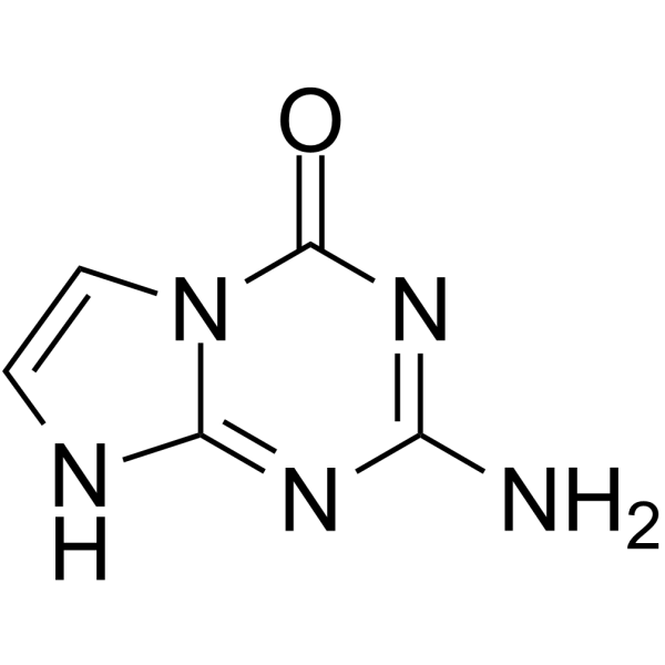 5-Aza-7-deazaguanine Chemical Structure 5-Aza-7-deazaguanine