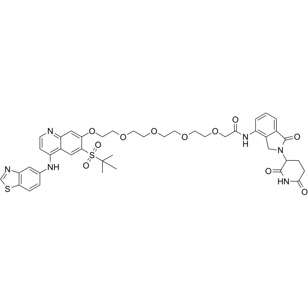 PROTAC RIPK degrader-6 Chemical Structure PROTAC RIPK degrader-6