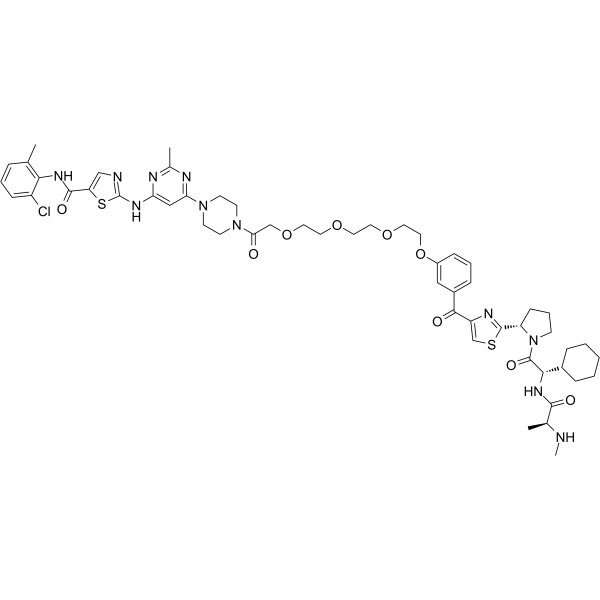 SNIPER(ABL)-039 Chemical Structure SNIPER(ABL)-039