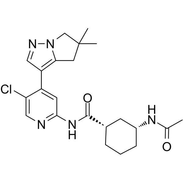 AZD4573 Chemical Structure AZD4573
