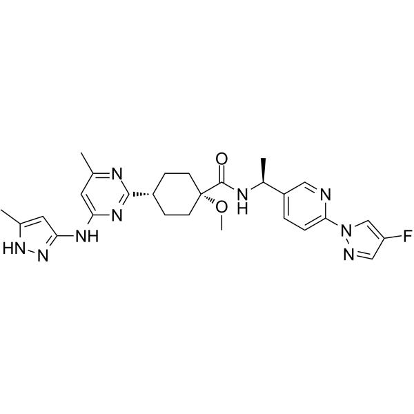 Pralsetinib(Synonyms: 普拉替尼; BLU-667)