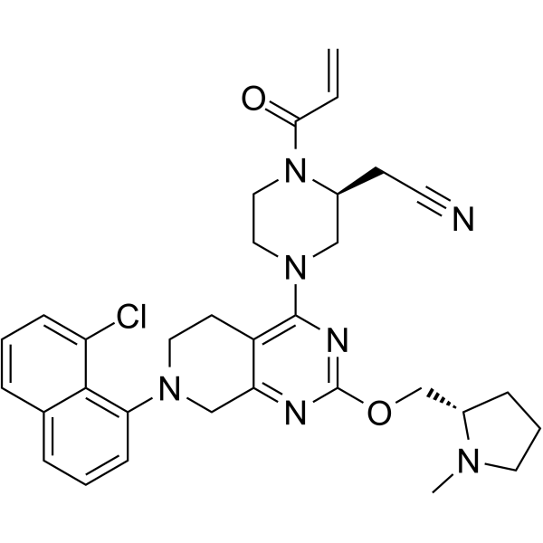 KRas G12C inhibitor 3 Chemical Structure KRas G12C inhibitor 3