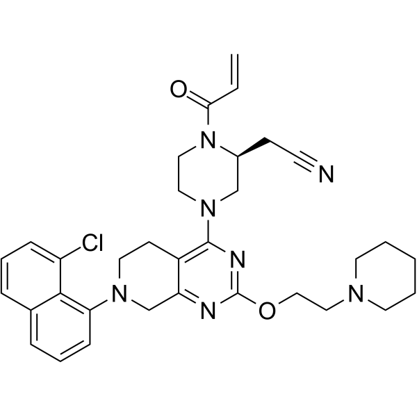 KRas G12C inhibitor 4 Chemical Structure KRas G12C inhibitor 4