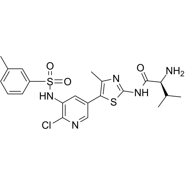 CHMFL-PI3KD-317 Chemical Structure CHMFL-PI3KD-317