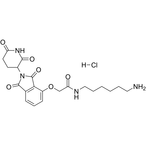 Thalidomide-O-amido-C6-NH2 hydrochloride