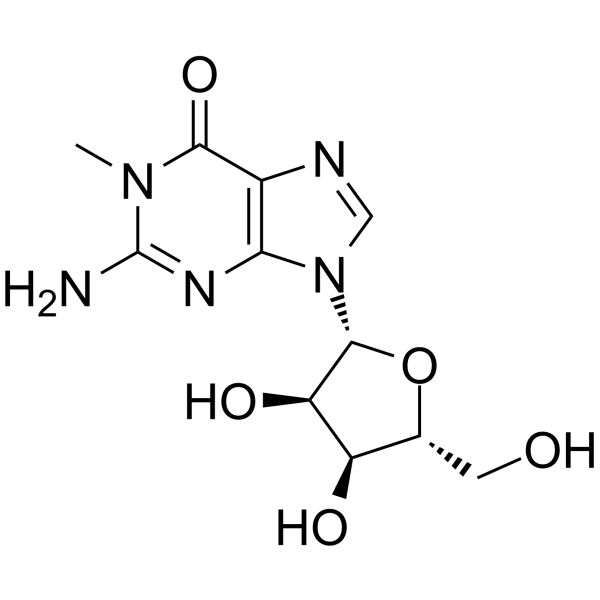 1-Methylguanosine(Synonyms: 1-甲基鸟酐)