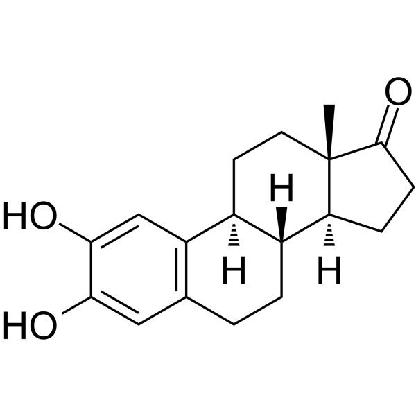 2-Hydroxyestrone Chemical Structure 2-Hydroxyestrone(Synonyms: Catecholestrone)