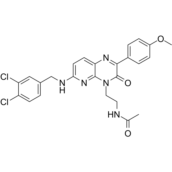 CVT-11127 Chemical Structure CVT-11127(Synonyms: GS-456332)