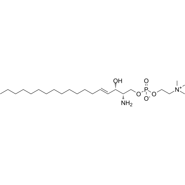 L-threo Lysosphingomyelin (d18:1)(Synonyms: L-threo-Sphingosylphosphorylcholine)