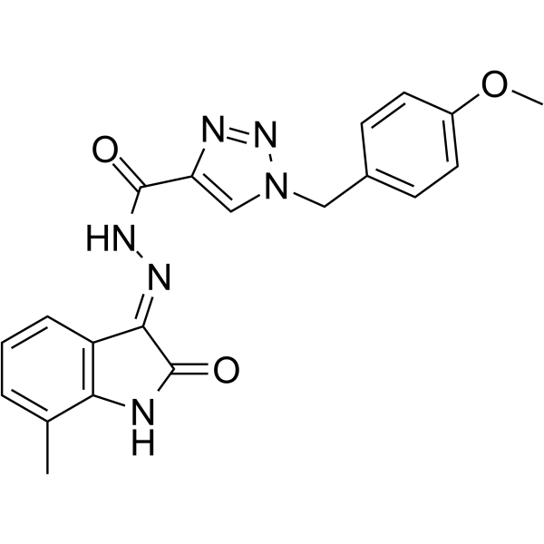 MARK4 inhibitor 1 Chemical Structure MARK4 inhibitor 1
