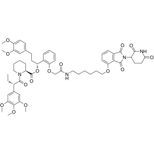 FKBP12 PROTAC dTAG-13 Chemical Structure FKBP12 PROTAC dTAG-13(Synonyms: dTAG-13)
