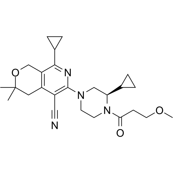 Mutant IDH1-IN-4 Chemical Structure Mutant IDH1-IN-4