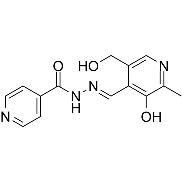 Pyridoxal isonicotinoyl hydrazone(Synonyms: PIH)