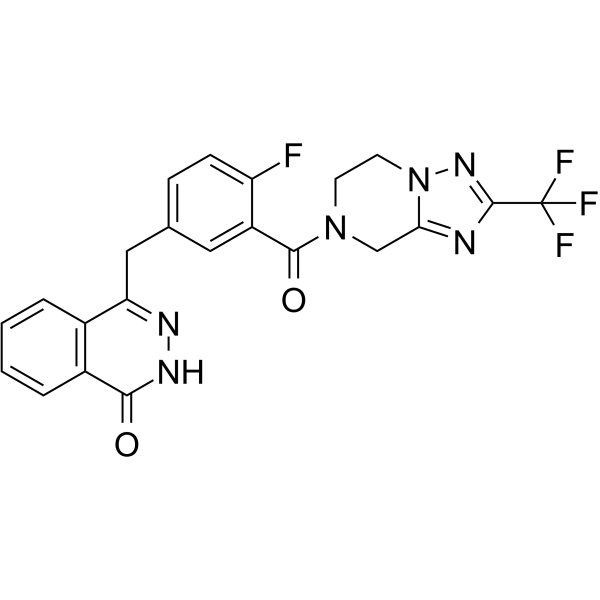 Fluzoparib Chemical Structure Fluzoparib(Synonyms: 氟唑帕利; SHR3162; Fuzuloparib)