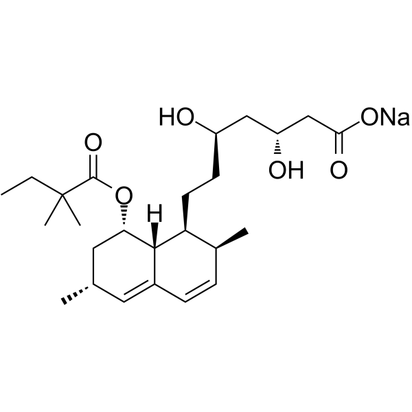 Simvastatin hydroxy acid sodium(Synonyms: Tenivastatin sodium; Simvastatin Impurity A sodium)