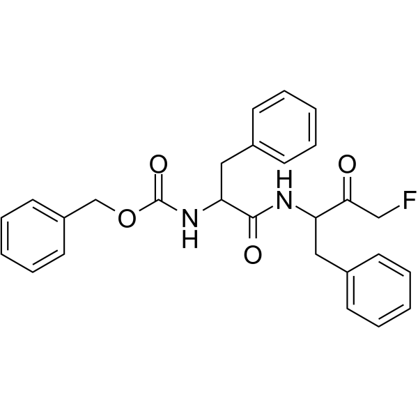 Cathepsin L-IN-2 Chemical Structure Cathepsin L-IN-2(Synonyms: Z-Phe-Phe-FMK)