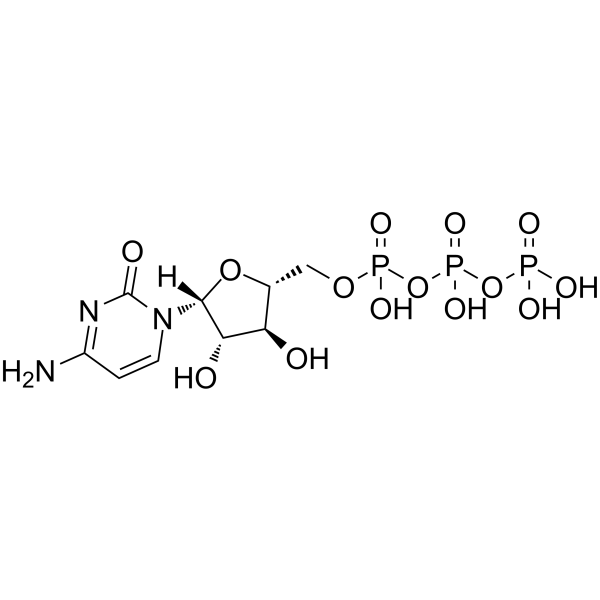 Cytarabine triphosphate Chemical Structure Cytarabine triphosphate(Synonyms: Ara-CTP)