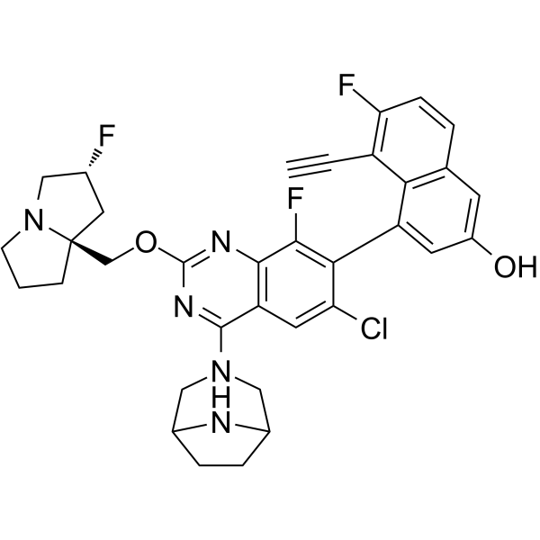 KRAS G12D inhibitor 3 Chemical Structure KRAS G12D inhibitor 3