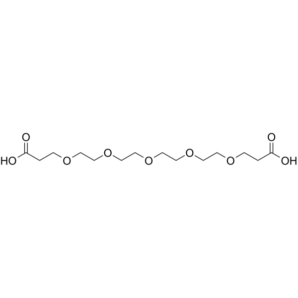 Bis-PEG5-acid Chemical Structure Bis-PEG5-acid(Synonyms: PROTAC Linker 36)