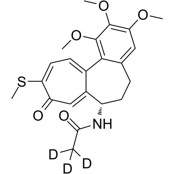 Thiocolchicine-d3 Chemical Structure Thiocolchicine-d3