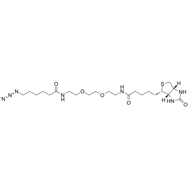 Biotin-PEG2-C6-azide