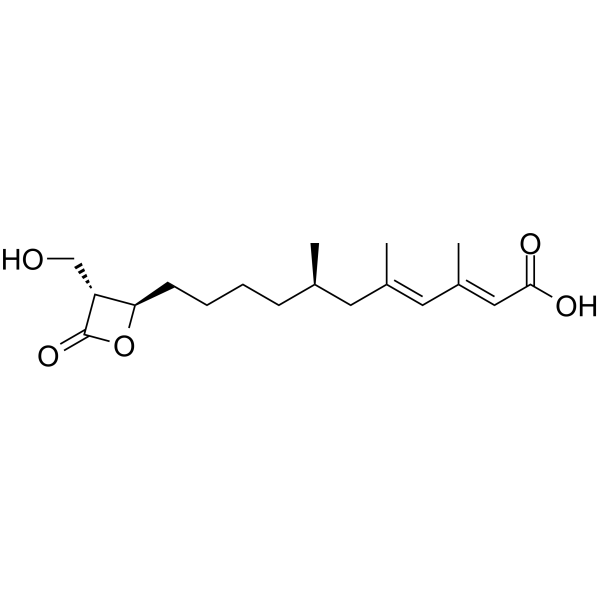 Hymeglusin(Synonyms: F-244;  1233A;  L-659699)