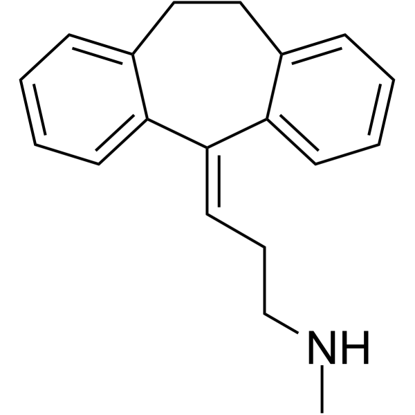 Nortriptyline(Synonyms: Desmethylamitriptyline;  Desitriptilina)