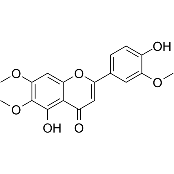 Cirsilineol Chemical Structure Cirsilineol(Synonyms: 甲基条叶蓟素)
